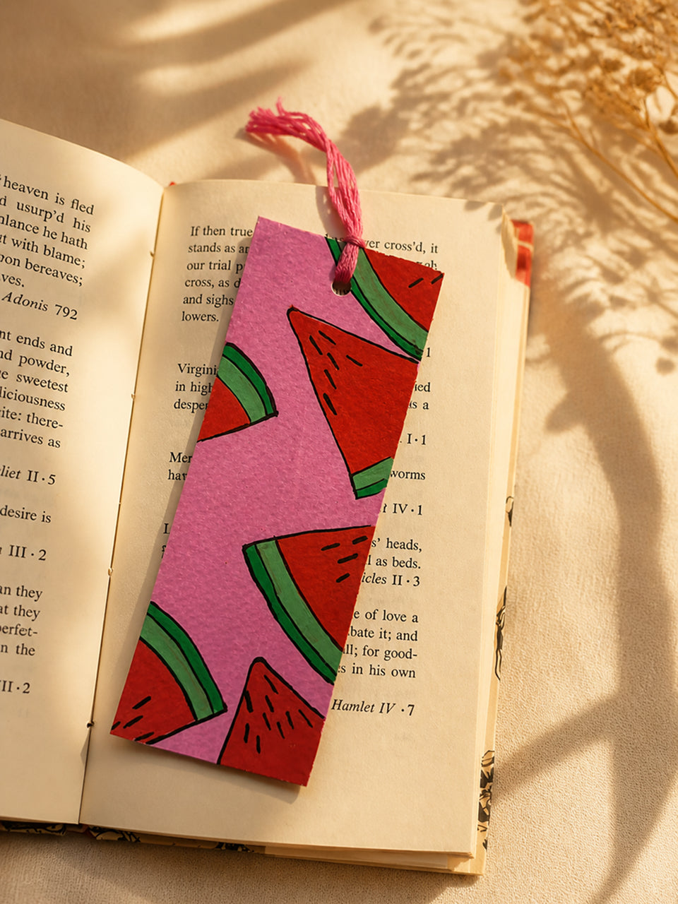 Cute Watermelon Bookmark by tofha