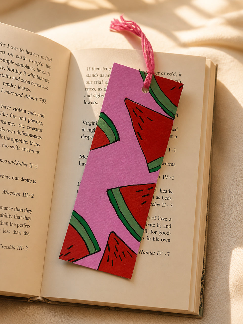 Cute Watermelon Bookmark, photo 2