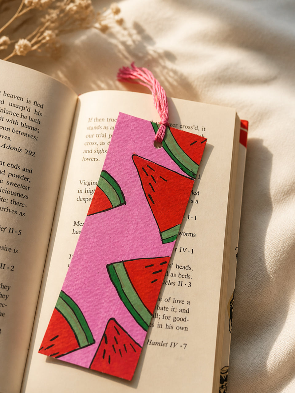 Cute Watermelon Bookmark, photo 3