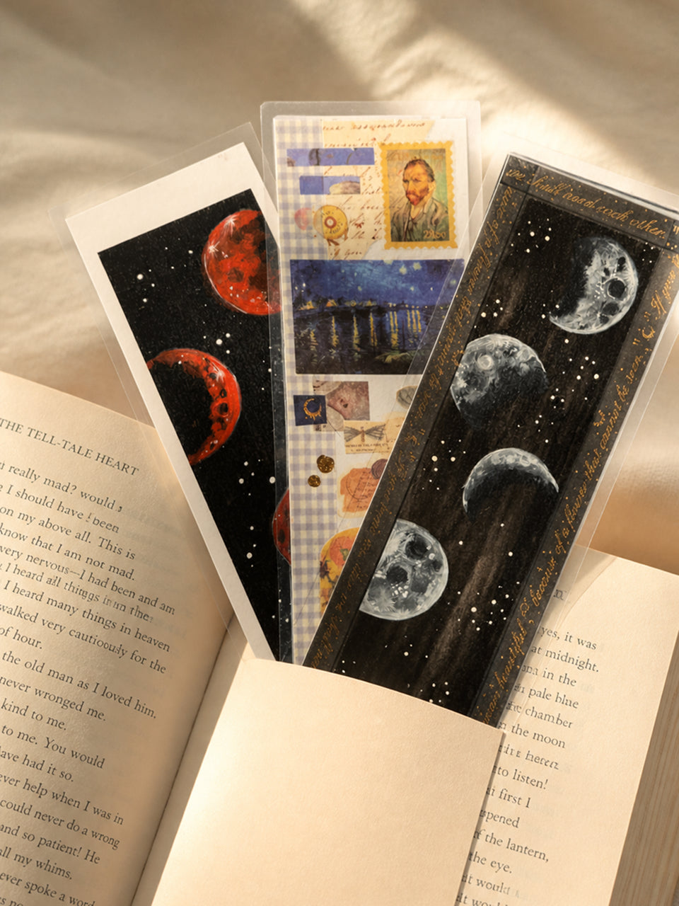 Hand Painted Bookmarks by tofha