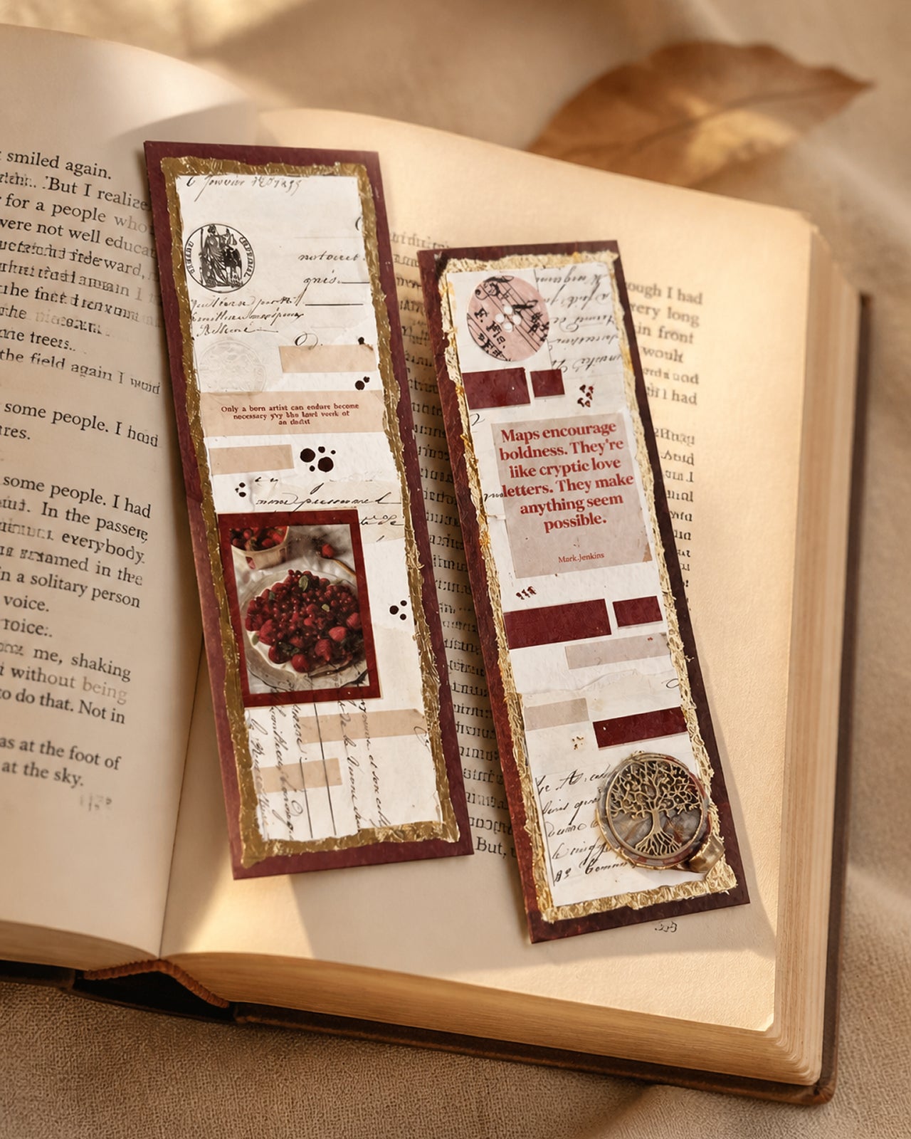 Red Wax Seal Journal Bookmarks, photo 2