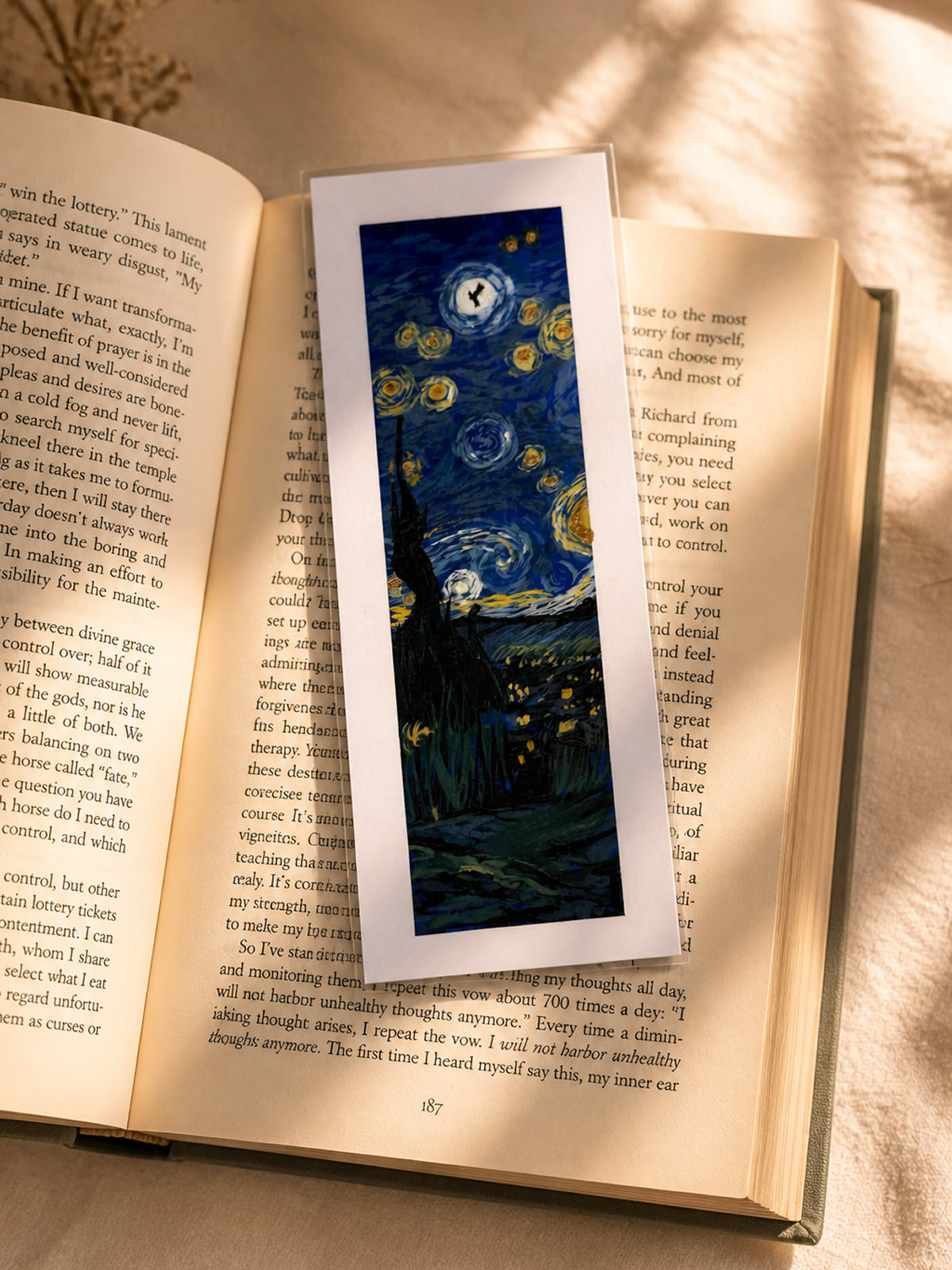 Starry Night Bookmark by tofha